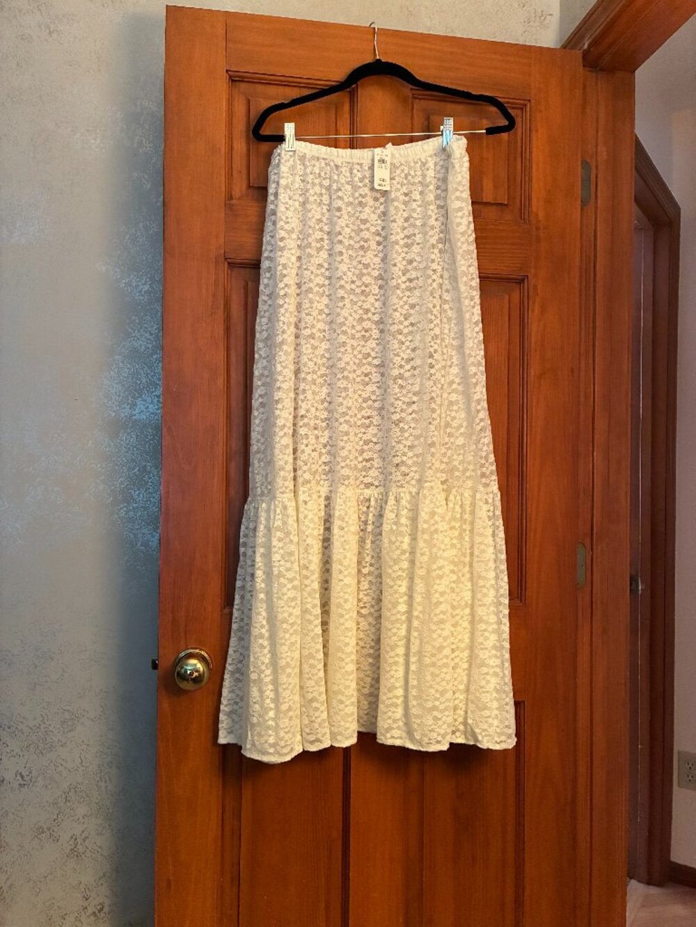 Aerie Maxi Skirt, XL White
